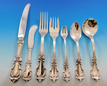 Burgundy by Reed &amp; Barton Sterling Silver Flatware Set Service 58 Pieces - $3,460.05