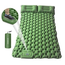 Inflatable Camping Mattress 2 Person Light Portable Travel Tent Sleeping Pad - £58.45 GBP