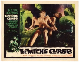 *The Witch&#39;s Curse (1962) Two Semi-Naked Muscle Men In Chains Beefcake Gay Int! - £39.32 GBP