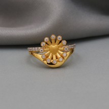 Zircon 22k gold ring, SBJ1348 - £394.70 GBP