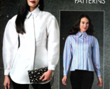 Vogue V1770 Misses 16 to 24 Button Up Blouse Uncut Sewing Pattern - $23.14