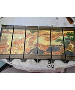 Chinese Picture Riverside Scene at Qingming Festival Wood &amp; Mother-of-pe... - $110.00