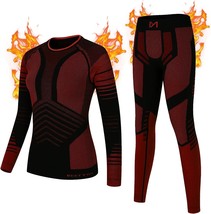 Meetwee Thermal Underwear For Women, Long Johns Ski Cold Weather Gear Se... - £35.39 GBP