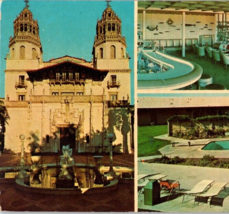 Vintage 1960s San Simeon Lodge California Multi-View Unposted Panorama Postcard - £10.41 GBP