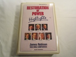 (set of 8) Cassette JAMES ROBISON Restoration of Power 1986 BIBLE CONF. ... - $81.60