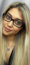 New Roberto Cavalli Ile Cocos 771 001 54-16-135 54mm Black Women&#39;s Eyegl... - $3,153.21 MXN