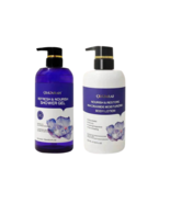 Lavender Shower Gel &amp; Body Lotion Set | Collagen Gel &amp; Niacinamide Lotio... - $49.27 CAD