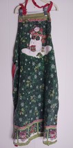 Vintage Snowman Christmas Apron - $9.50