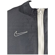 Womens Black DRY Full Zip Stretch Long Sleeve Track Jacket Nike Medium M - $34.01