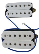 RoHS Humbucker Guitar Pickups neck &amp; bridge white - £23.90 GBP