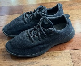 Allbirds Womens Wool Runners Mizzle 1119 NV1 Gray Casual Shoes Sneakers Size 9 - £37.18 GBP