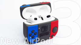 Fun Blue Red &amp; Grey Switch Games Controller SIlicone Rubber Case (New Ai... - $15.00