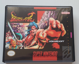 Breath Of Fire Case Only Super Nintendo Snes Box Best Quality Available - £10.19 GBP