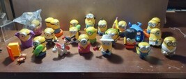 Despicable Me 2 McDonald&#39;s Happy Meal Toys Minions Figures 2013/2017 Lot 22 - $39.47