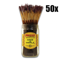 50x Wild Berry Wake N Waffle Scent Incense Sticks ( 50 Sticks ) Wildberry - £9.22 GBP