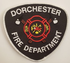 Vintage Dorchester Fire DepartmentPatch 4-1/4&quot; x 4-1/2&quot; - $6.95