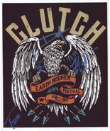 Clutch (Band) Neil Fallon FULLY SIGNED 8" x 10" Photo + COA Lifetime Guarantee - $119.99