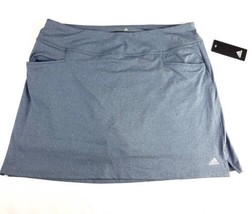 Adidas Women’s Ultimate Knit Golf Skort Gray ADVS20W012 Size XL $60 New - £30.05 GBP