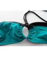 Vitamin A Silver New Wave Dragonfly Colorblock Horizon Ring Bandeau Green XS - £16.27 GBP