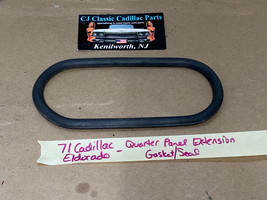 71 Cadillac Eldorado QUARTER PANEL EXTENSION TAIL LIGHT SURROUND GASKET ... - £46.59 GBP