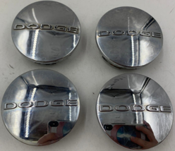 Dodge Rim Wheel Center Cap Set Chrome OEM D02B25068 - £38.78 GBP