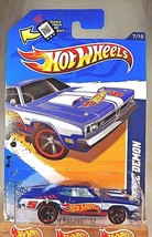 2012 Hot Wheels Walmart HW Banner #177 HW Racing 7/10 71 DODGE DEMON Blue w/MC5s - £10.16 GBP