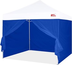 Mastercanopy Pop-Up Canopy Sidewall Kit (10X10, Blue). - £40.11 GBP