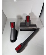 3 Dyson Vacuum Attachments Lot Crevice, Dirt Brush, Mattress Tool OEM Pr... - $29.69
