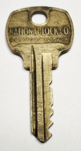 Vintage Key National Lock Co Rockford Il Usa A 64203 Replacement Appx 2&quot; Jewerly - £7.00 GBP