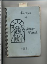 Recipes of St Saint Joseph Parish : 1988 Edition (Regional recipes from Libertyv - £66.98 GBP