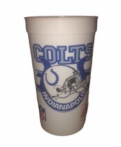 NFL Indianapolis Colts 1990 Schedule “Enjoy Coke” Collectible Cup Vintage - $9.42