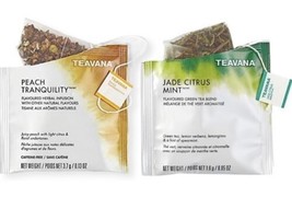 Starbucks Teavana 15 Peach Tranquility 15 Jade Citrus Mint (30 Bags Total) - £72.00 GBP