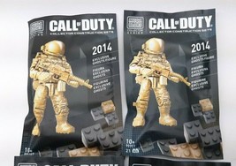 Mega Bloks Construx Call of Duty 2014 Exclusive Ghosts Figure 99707 Lot 2 - £10.22 GBP