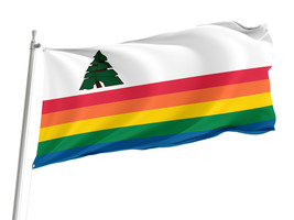 Santa Cruz County   Flag  3x5 outdoor, Size -3x5Ft / 90x150cm, Garden flags - £23.42 GBP