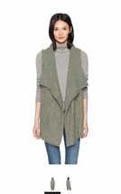 kensie Women&#39;s Bobble Fur Vest, New Olive, Size Small - $22.77