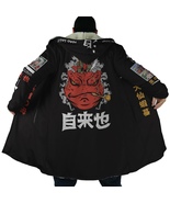 Anime Cloak Coat Naruto Cosplay Jiraiya Toad Sage Anime Fleece Jacket XS-5XL - $79.99 - $89.99