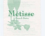 Metisse French Bistro Menu West 105th St &amp; Broadway New York  - $11.88