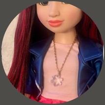 Snowflake Clear Crystal Pendant Doll Necklace • 18 Inch Fashion Doll Jew... - £6.15 GBP