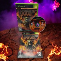 Doom 3: Resurrection Of Evil Original Microsoft Xbox Video Game Complete Manual - $14.69