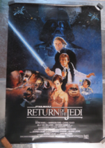 1995 Star Wars Return Of The Jedi Poster Germany Zigzag 26.5 x 40 in - $29.65