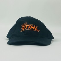 Team Stihl Black Hook &amp; Loop Mens Adjustable Baseball Hat - $14.24