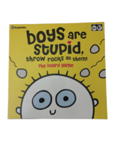 Boys are Stupid, Throw Rocks at Them--The Board Game New/Sealed - £15.91 GBP