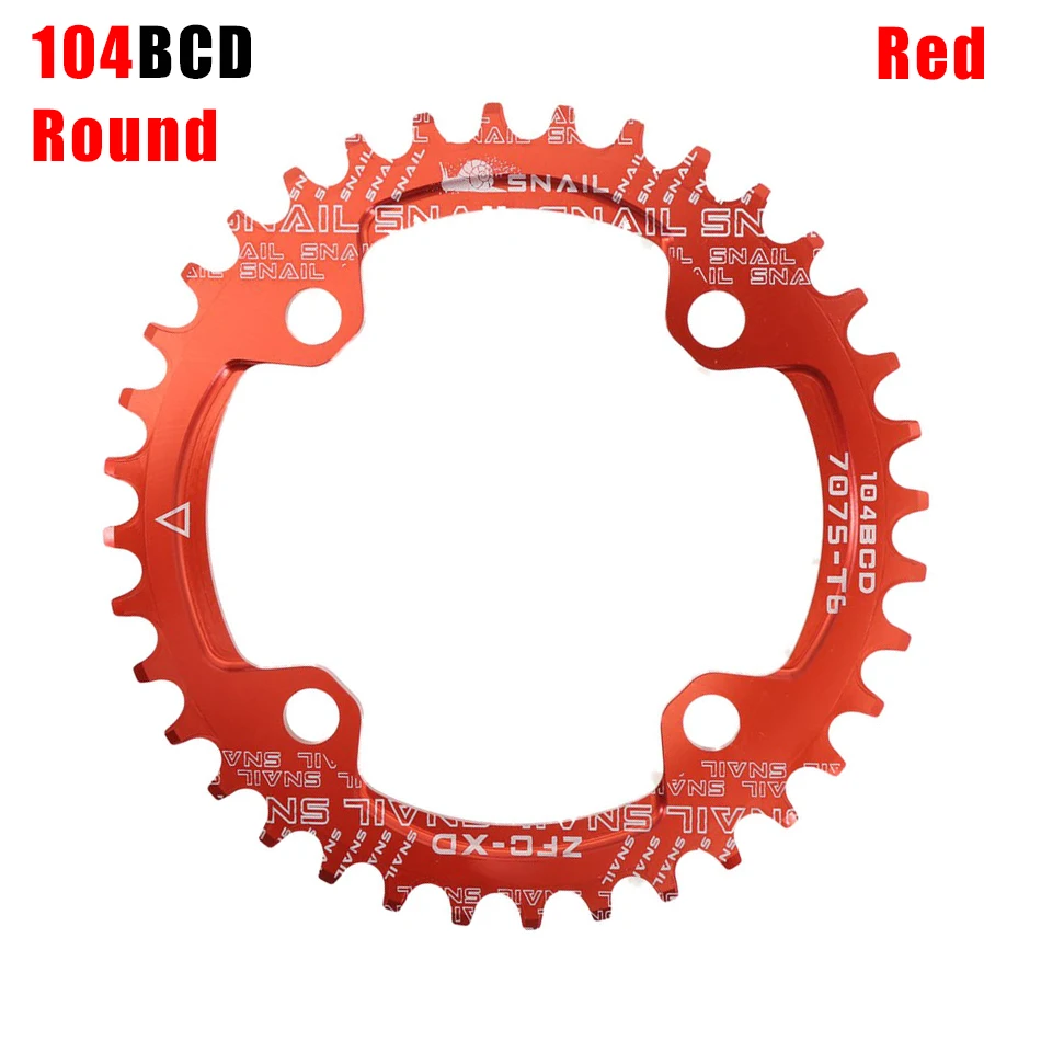 SNAIL 104BCD/96BCD Bicycle Chainwheel and Narrow Teeth 32T/34T/36T/38T R... - £97.29 GBP