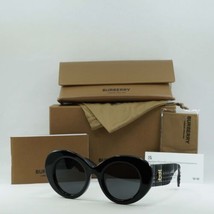 BURBERRY BE4370U 300187 Black/Dark Gray 49-22-140 Sunglasses New Authentic - $163.02