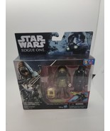 Star Wars Rogue One Rebel Commando Pao &amp; Imperial Death Trooper 3.75&quot; In... - $12.86