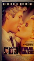 Final Analysis VHS Kim Basinger  &amp; Richard Gere Someone was seduced...  - £13.19 GBP