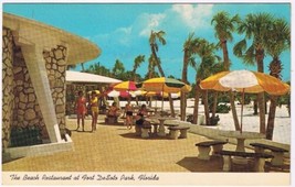 Postcard The Beach Restaurant At Fort DeSoto Park Florida - £3.94 GBP