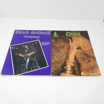 The Best of Ozzy Osbourne 1993 &amp; Black Sabbath Anthology Guitar Tab Book... - £20.17 GBP