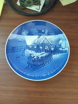 Bing and Grondahl Collector Plate - 1969 - Arrival of Christmas Guests - £7.75 GBP