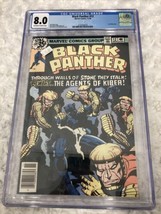 BLACK PANTHER Vol. 1  #12 - CGC 8.0 OW/WP - NM+ LAST JACK KIRBY ISSUE 11/78 - $74.99